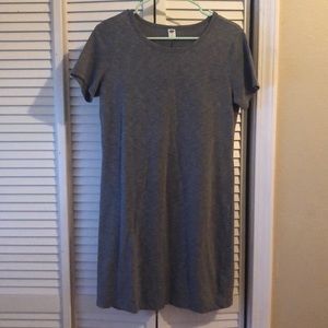 🌹 grey T-shirt dress